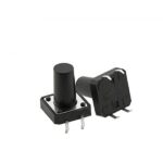 12x12x17mm Tactile Switch - 4 Leg Through Hole PCB Mount - SPST