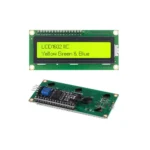 16×2 LCD Yellow-Green with I2C Module - Image 2
