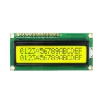 16×2 Character LCD Display With Yellow Backlight - Image 3