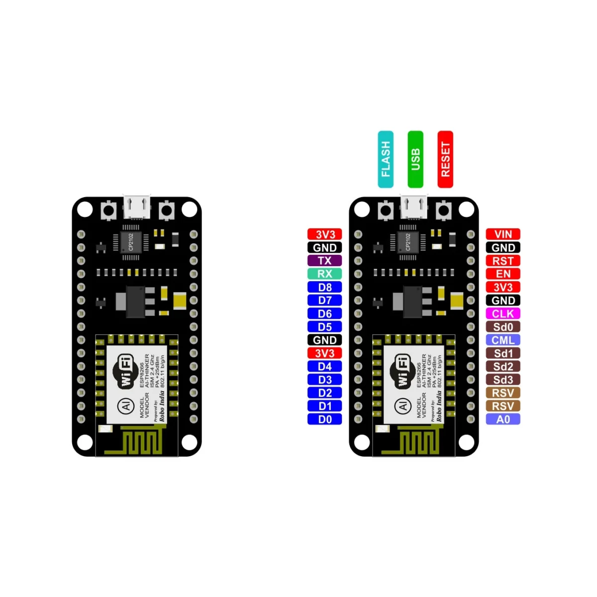 NodeMCU ESP8266 CP2102 - Image 3