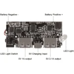 Mobile Power Boost DIY 18650 Lithium Battery Digital Dual USB - Image 2