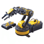 Robotic Arm Edge Robotic Arm Kit 5-Axis Programmable Robot Hands On Learning With programmable Robotic Arm kit For STEM Education – Yellow