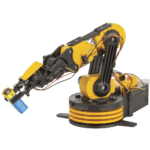 Robotic Arm Edge Robotic Arm Kit 5-Axis Programmable Robot Hands On Learning With programmable Robotic Arm kit For STEM Education – Yellow - Image 4