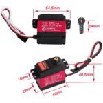 Servo 25KG DS3225MG 180Degree Metal Gear Digital Servo Motor Arduino High Torque - Image 7