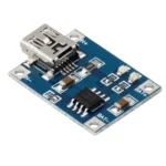 TP4056 1A Li-ion lithium Battery Charging Module with Current Protection – Mini USB BMS - Image 3