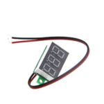 0.28inch 3.5-30V Two Wire DC Voltmeter Blue - Image 3