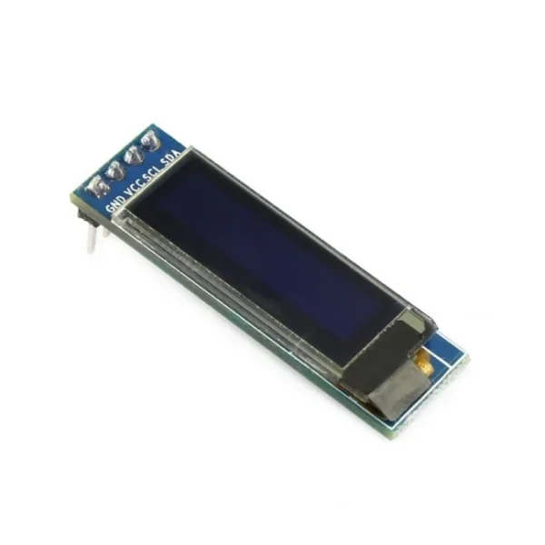 0.91 inch IIC 4-Pin OLED Display Module SSD1306 – White