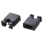 Black 2 Pin Jumper Cap Pack of - Image 2