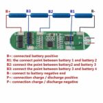 4S 14.8V 10A BMS Li-ion 18650 Battery Protection Board - Image 3