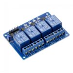 5V 4 Channel Relay Module (with Optocoupler)