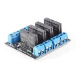 4 Channel 5V Relay Module Solid State High Level SSR DC Control 250V 2A with Resistive - Image 2