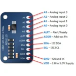 ADS1115 16 Bit I2C ADC Analog to Digital Converter Module - Image 2