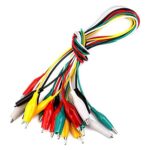 Alligator Clips Electrical DIY Test Leads 10pcs of Double-ended Crocodile Clips Roach Clip - Image 4