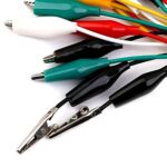Alligator Clips Electrical DIY Test Leads 10pcs of Double-ended Crocodile Clips Roach Clip - Image 2