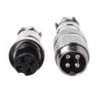 GX-16 4Pin MRS Round Shell Type Connector Male