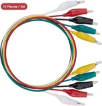 Alligator Clips Electrical DIY Test Leads 10pcs of Double-ended Crocodile Clips Roach Clip - Image 6