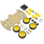 Longer version of 4 WD Double Layer Smart Car Chassis Kit - Image 2