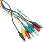 Alligator Clips Electrical DIY Test Leads 10pcs of Double-ended Crocodile Clips Roach Clip - Image 10