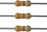 330Ω (330R / 330E) 1/4 Watt Carbon Film Resistor (DIP) – 5 Pcs - Image 2