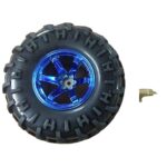 130mm Wheel black-blue without coupling - Image 4
