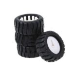 3PI miniQ Car wheel Tyre 42mm N20 DC Gear Motor Wheel - Image 3