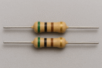 500Ω (500R / 500E) 1/4 Watt Carbon Film Resistor (DIP) – 5 Pc - Image 2