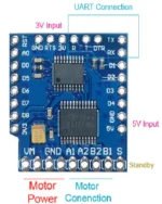 TB6612FNG V1.0.0 WeMos D1 Mini I2C Dual Motor Drive Module - Image 2