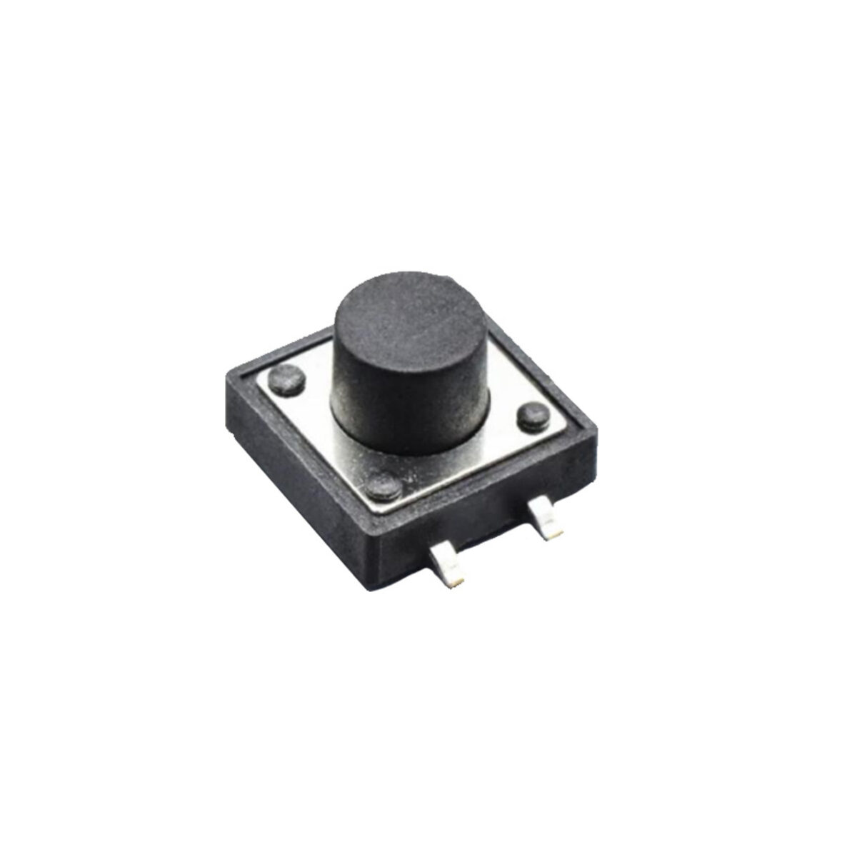 Tactile Switch 4 pin SPST Round Button 12.0x12.0x7.0 mm - Image 1