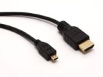Mini HDMI To HDMI Cable with Gold Plated Connectors (1.5Mtr)