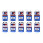 9V HW Battery 10 Pieces Packet - Image 7