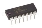 MCP4922-E/P-MICROCHIP-Digital to Analogue Converter, Dual, 12 bit, 3 Wire, Serial, 2.7V to 5.5V, DIP, 14 Pins - Image 2