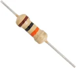 10KΩ 1/4 Watt Carbon Film Resistor (DIP)