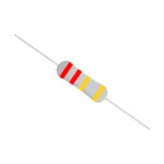 2.2Ω (2R2 / 2.2R / 2.2E) 1/4 Watt Carbon Film Resistor (DIP) – 5 PC - Image 2