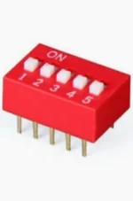 5-Way DIP Switch – 5 Position Dual In-Line Slide Switch for PCB