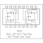 7476 JK Flip-Flop IC | TTL Logic (Dual JK Flip-Flop with Preset & Clear - Image 4