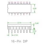7476 JK Flip-Flop IC | TTL Logic (Dual JK Flip-Flop with Preset & Clear - Image 3
