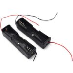 Black Plastic Storage Box Case Holder For Battery 1 x 18650 Cell Box - Image 2