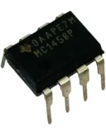 MC1458P-Texas Instruments-Operational Amplifier, 2 Channels, 1 MHz, 0.5 V/µs, ± 5V to ± 15V, DIP, 8 Pins - Image 2