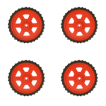 85 mm Diameter 8 mm Width BO Wheels - Image 3