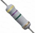 4.7MΩ (4M7) 1/4 Watt Carbon Film Resistor – 5 Pcs - Image 2