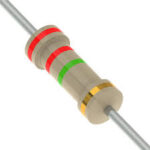 2.2MΩ (2M2) 1/4 Watt Carbon Film Resistor – 1 Pc
