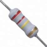220KΩ (220K) 1/4 Watt Carbon Film Resistor – 1 Pc - Image 2