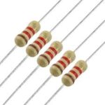 1.2KΩ (1K2) 1/4 Watt Carbon Film Resistor (DIP) – 5 Pc - Image 2