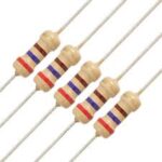 270Ω (270R / 270E) 1/4 Watt Carbon Film Resistor (DIP) – 5 Pc