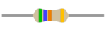 56KΩ (56K) 1/4 Watt Carbon Film Resistor (DIP) – 5 Pc - Image 3