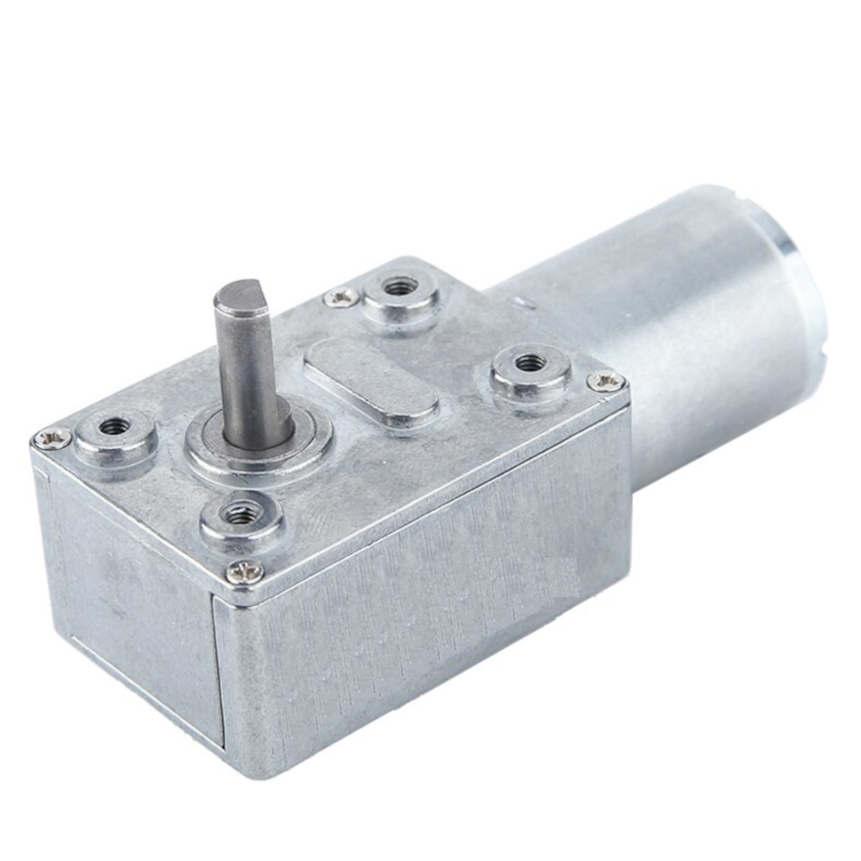 JGY370-12-23 12V 23RPM Full Metal Gear Motor – D-Type Shaft - Image 2