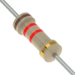 1.2KΩ (1K2) 1/4 Watt Carbon Film Resistor (DIP) – 5 Pc