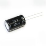 470µF (470uF) 50V Electrolytic Capacitor - Image 2