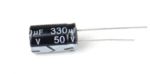 330µF (330uF) 50V Electrolytic Capacitor