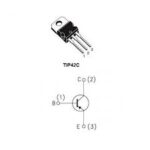 TIP42C PNP Power Transistor – TO-220 100V 6A Power Switching Transistor - Image 2